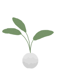 green pots