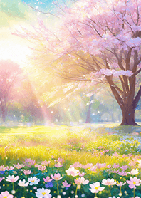 優美な春の風景の着せかえ(Spring-660)