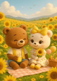 Sunflower Meadow Picnic Date