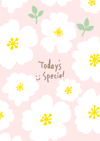 white flowers leaves healing time25Japan