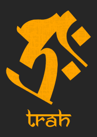 BONJI [traH] BLACK ORANGE (0182