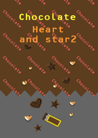 Chocolate<Heart and star2>