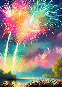 Beautiful Fireworks Theme#50