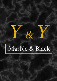 Y&Y-Marble&Black-Initial