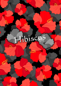 ハイビスカス -Gorgeous red-