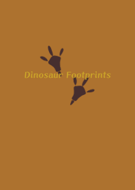 Dinosaur Footprints -classic color-