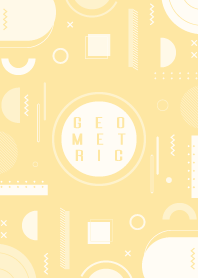 Flat Geometric Cream Brulee