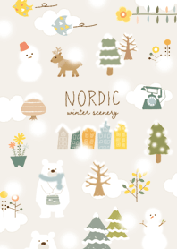 beige Snowman Scandinavian style 05_2