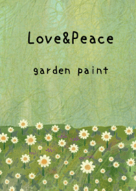 Oil painting art [garden paint 147]