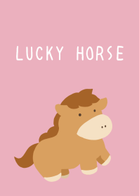 開運！馬の着せかえ/ローズピンク