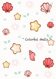 Lovely pastel shells 24