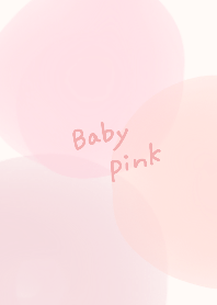 soft baby pink