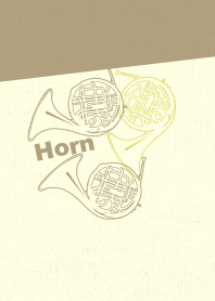 horn 3clr mustard