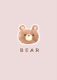 Cute cute simple bear.8.