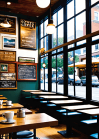 Cozy Coffee shop deDB7F