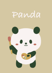 Fall colors panda. Eng ver.
