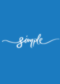 Simple Light me up Blue collection