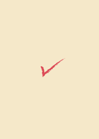 Red check mark