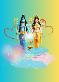Goddess Uma Devi and Lord Shiva