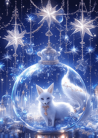 ❄️水晶冰雪魔法狐❤️