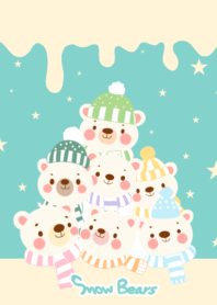 Snow bears