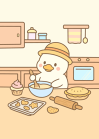 little duckling cooking