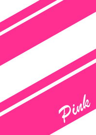 Simple Pink & White No.3-2