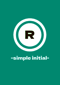 simple initial-R- THEME 31