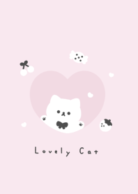 cat&heart&items/ pink black