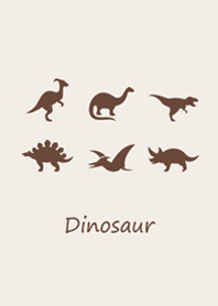 I like dinosaurs the most!(Brown)