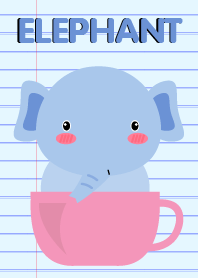 Simple Cute Elephant Theme V.2