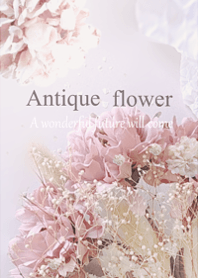 gentle antique dried flower.1.