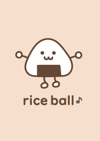 rice ball Musical note'Orange'