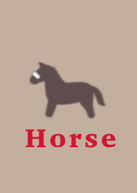 うま　-シャドーロール-