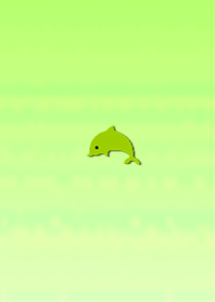 Simple dolphin icon 3