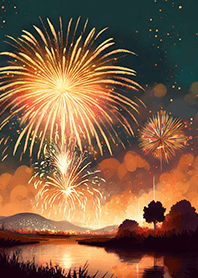 Beautiful Fireworks Theme#330
