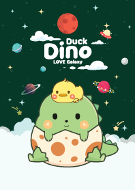 Dino&Duck Chic Cloud Dark Green
