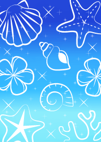 BEACH * SEA * SHELL * STARFISH * SUMMER