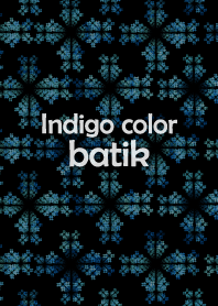 Batik warna Indigo