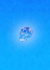 骸骨ハワイブルー