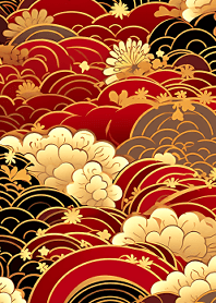 Japanese floral cloth #02