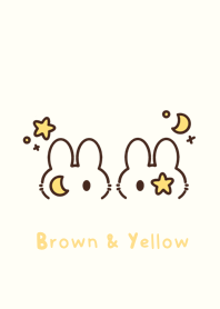 Moon & Star Bun (ver.น้ำตาล & เหลือง)