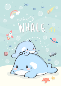 วาฬนุ่มนิ่ม สีบลูพิงค์
