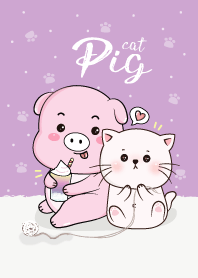 Cat and Pig