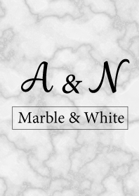 A&N-Marble&White-Initial
