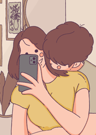 Cute Couple: Hug me