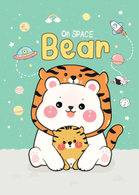 Bear and Tiger Cutie : Green Mint