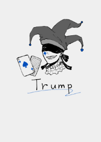 シンプルなトランプ ＜スペード＞
