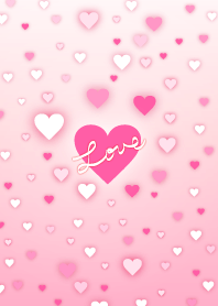 恋してるハート7-水彩画-