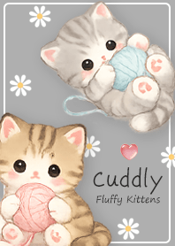 Cuddly Fluffy Kittens